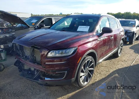 2019 Lincoln Nautilus Reserve z USA, uszkodzony, nr VIN 2LMPJ8LP3KBL56902